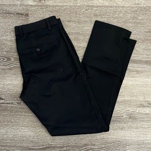 Black slim chinos 28x28